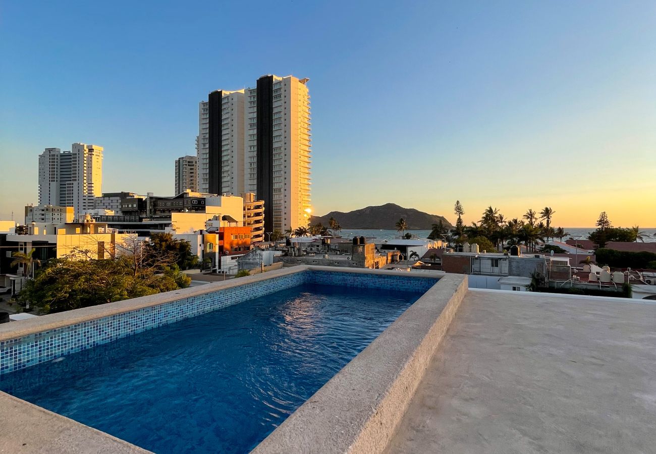 Departamento en Mazatlán - 2BR in Golden Zone, 260 m from the beach