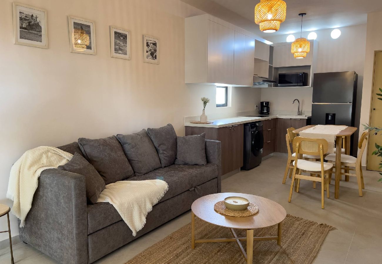 Departamento en Mazatlán - Malecón a 300 m | Alberca y fogatero 