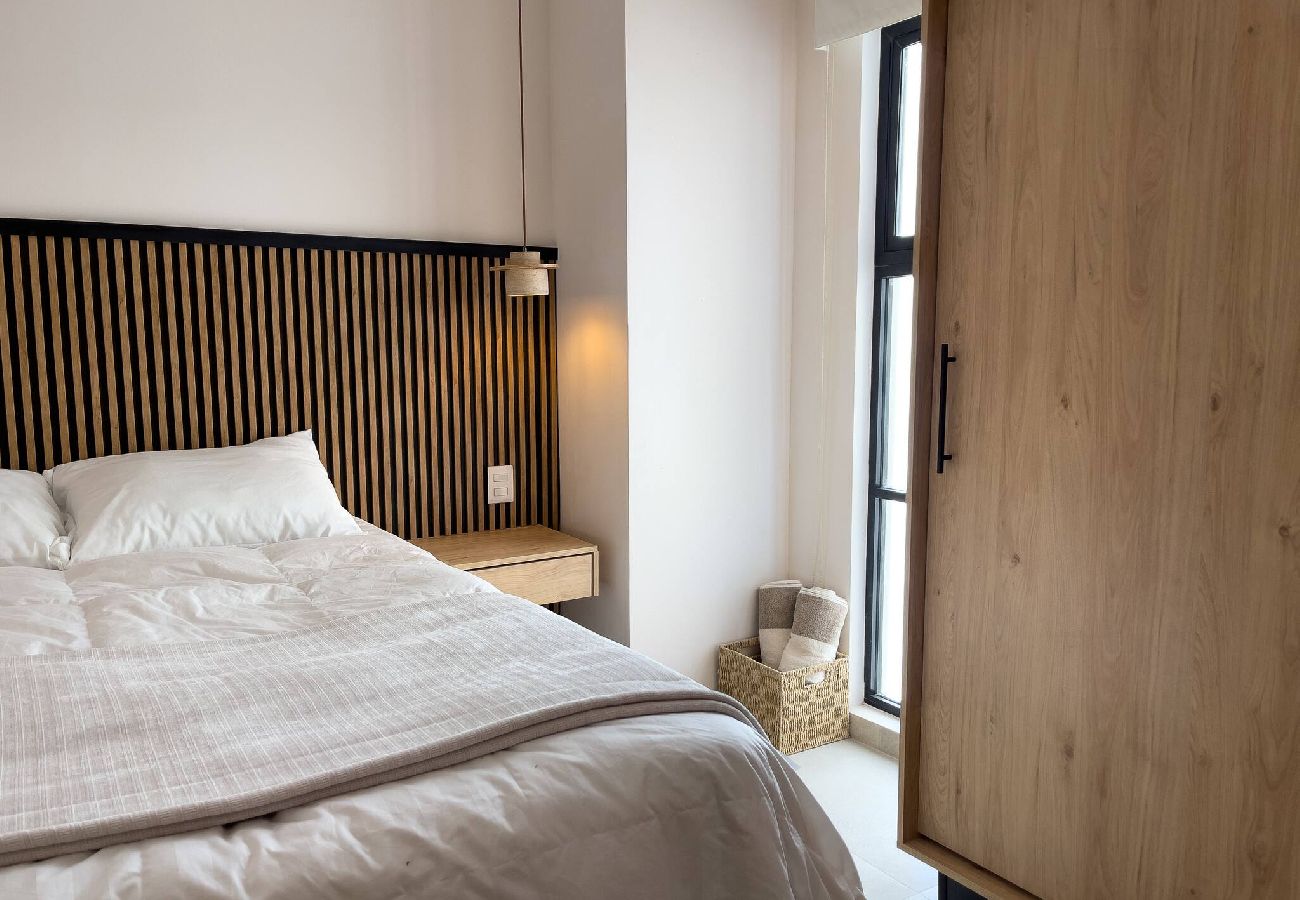 Departamento en Mazatlán - Malecón a 300 m | Alberca y fogatero 