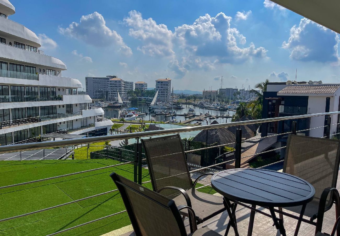 Departamento en Mazatlán - Marina Luxury · Wide Yacht View
