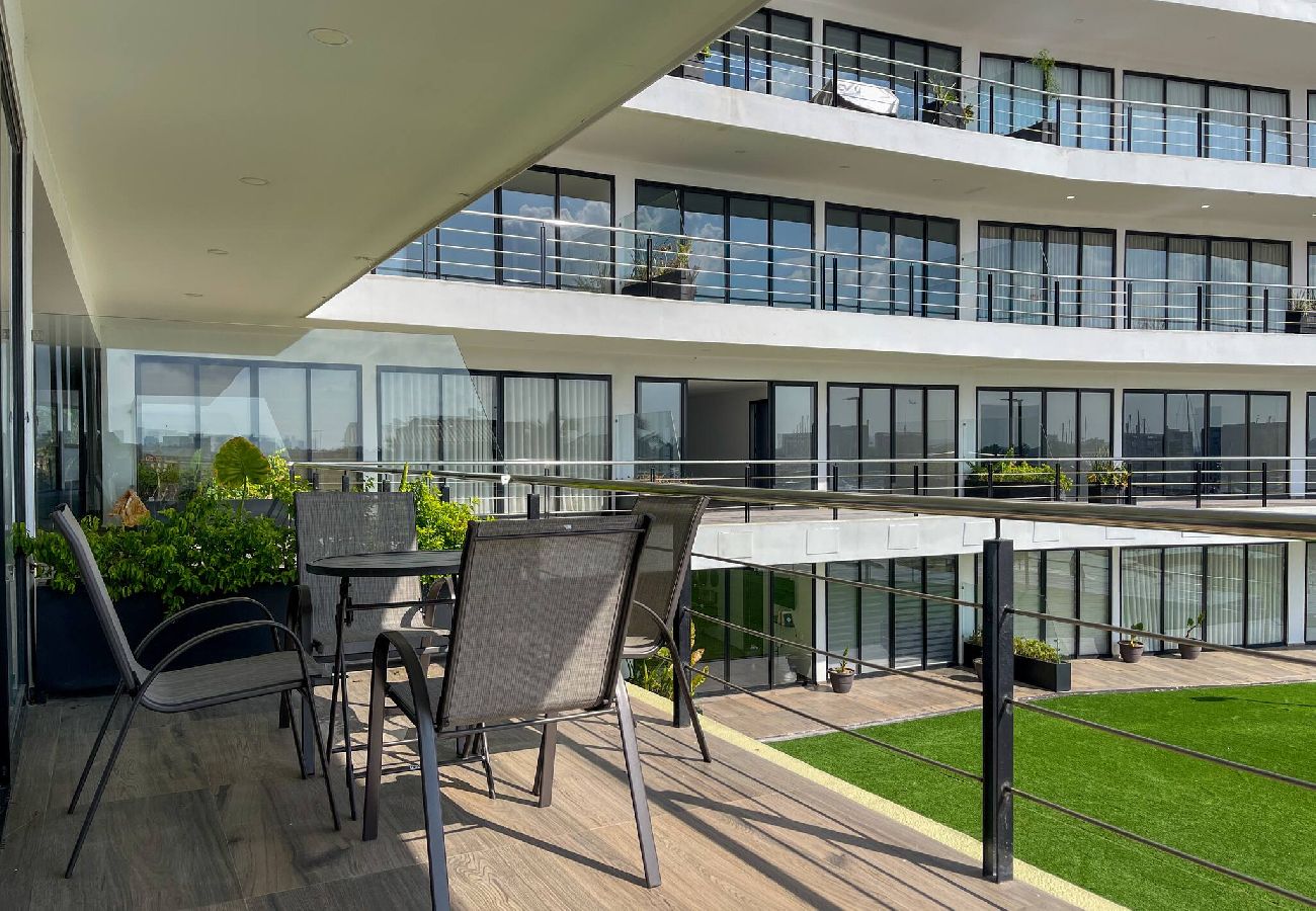 Departamento en Mazatlán - Marina Luxury · Wide Yacht View