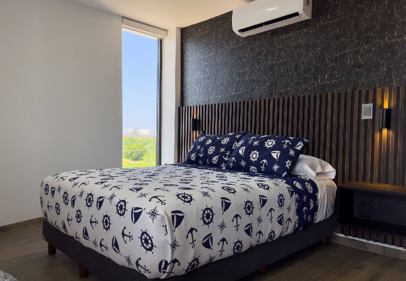 Departamento en Mazatlán - Marina Luxury · Wide Yacht View