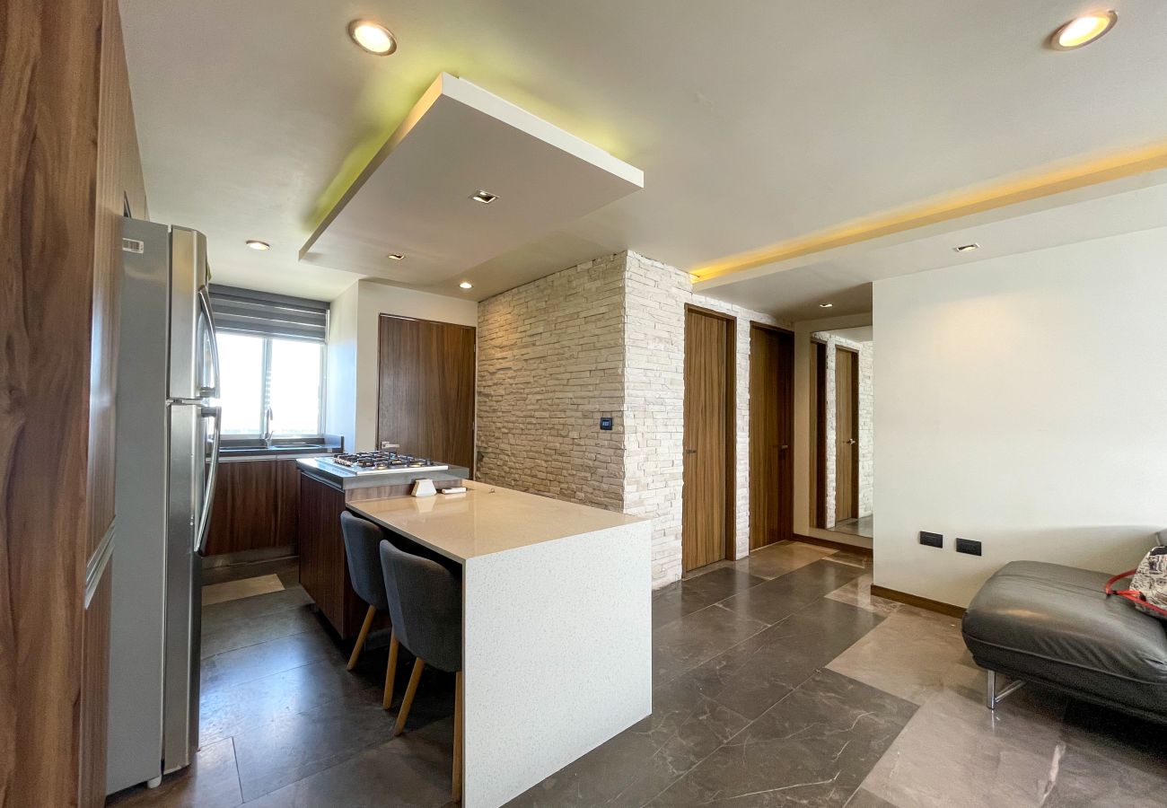 Departamento en Mazatlán - Acogedor departamento en Sábalo Country a 700 metros de la playa