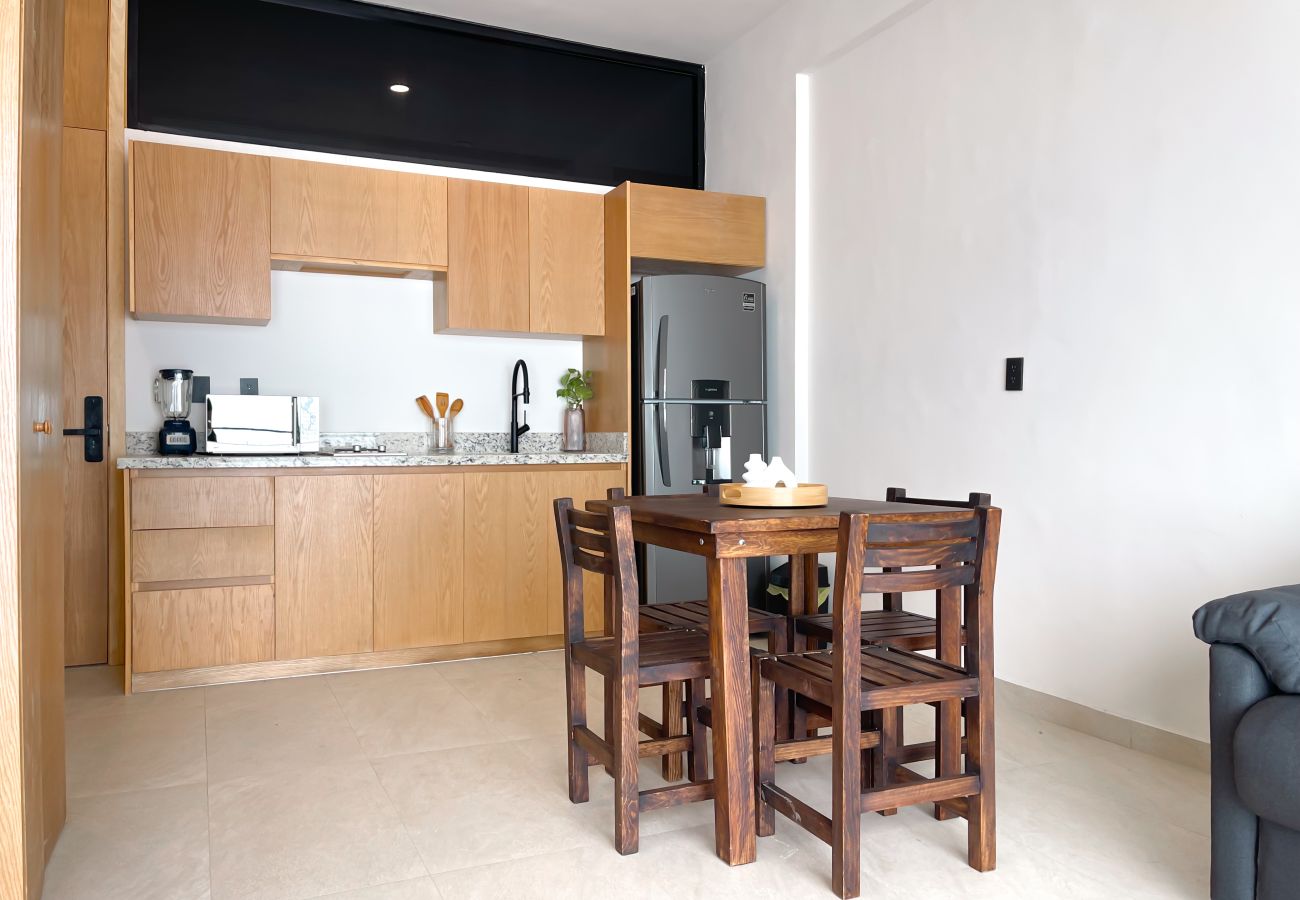 Estudio en Mazatlán - Estudio amplio a 550m de la playa