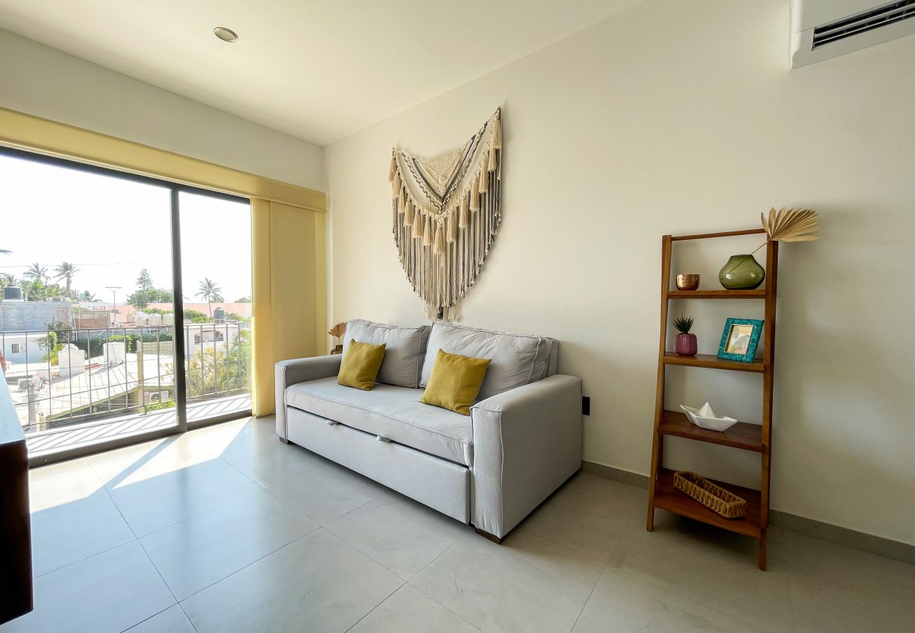 Departamento en Mazatlán - Confort y Alberca a 260 m de la Playa en Zona Dorada