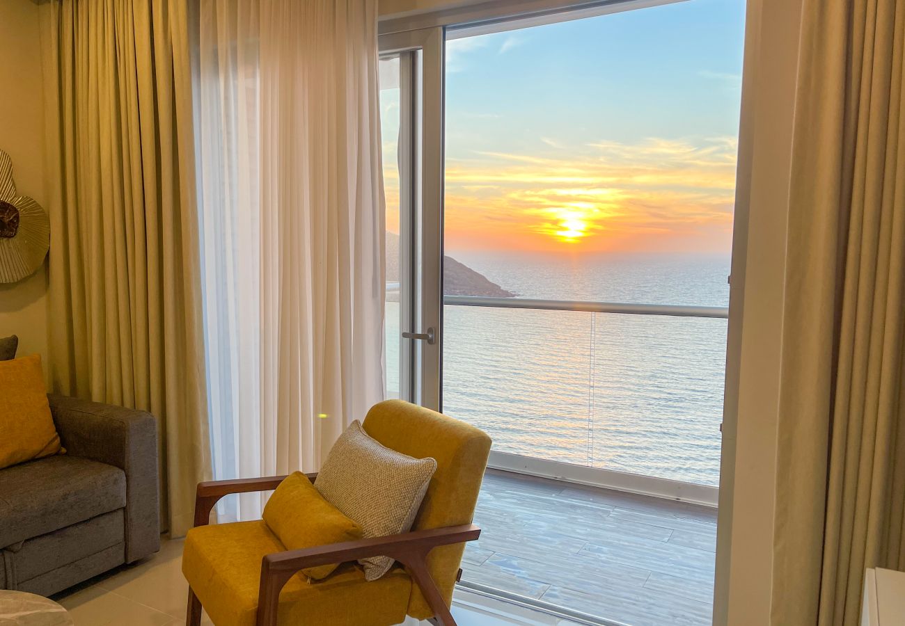 Departamento en Mazatlán - Elevé Tower 2209 • 2BR Oceanview condo