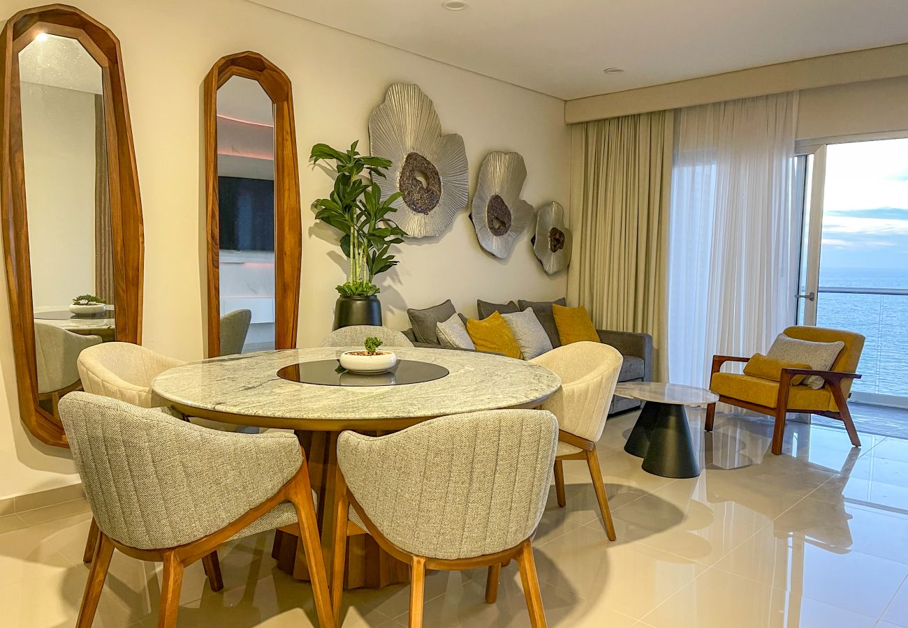 Departamento en Mazatlán - Elevé Tower 2209 • 2BR Oceanview condo