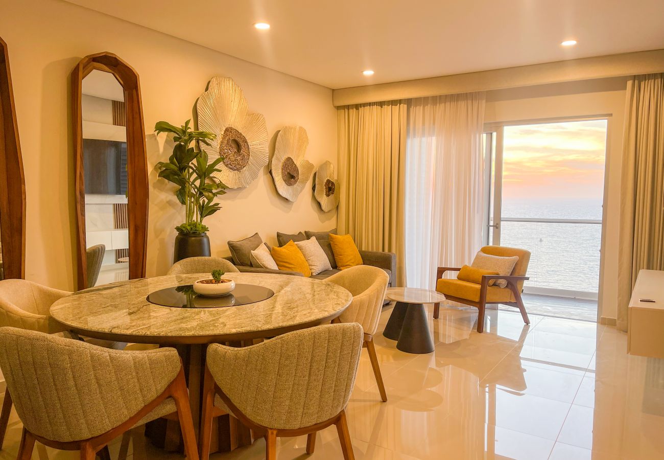 Departamento en Mazatlán - Elevé Tower 2209 • 2BR Oceanview condo