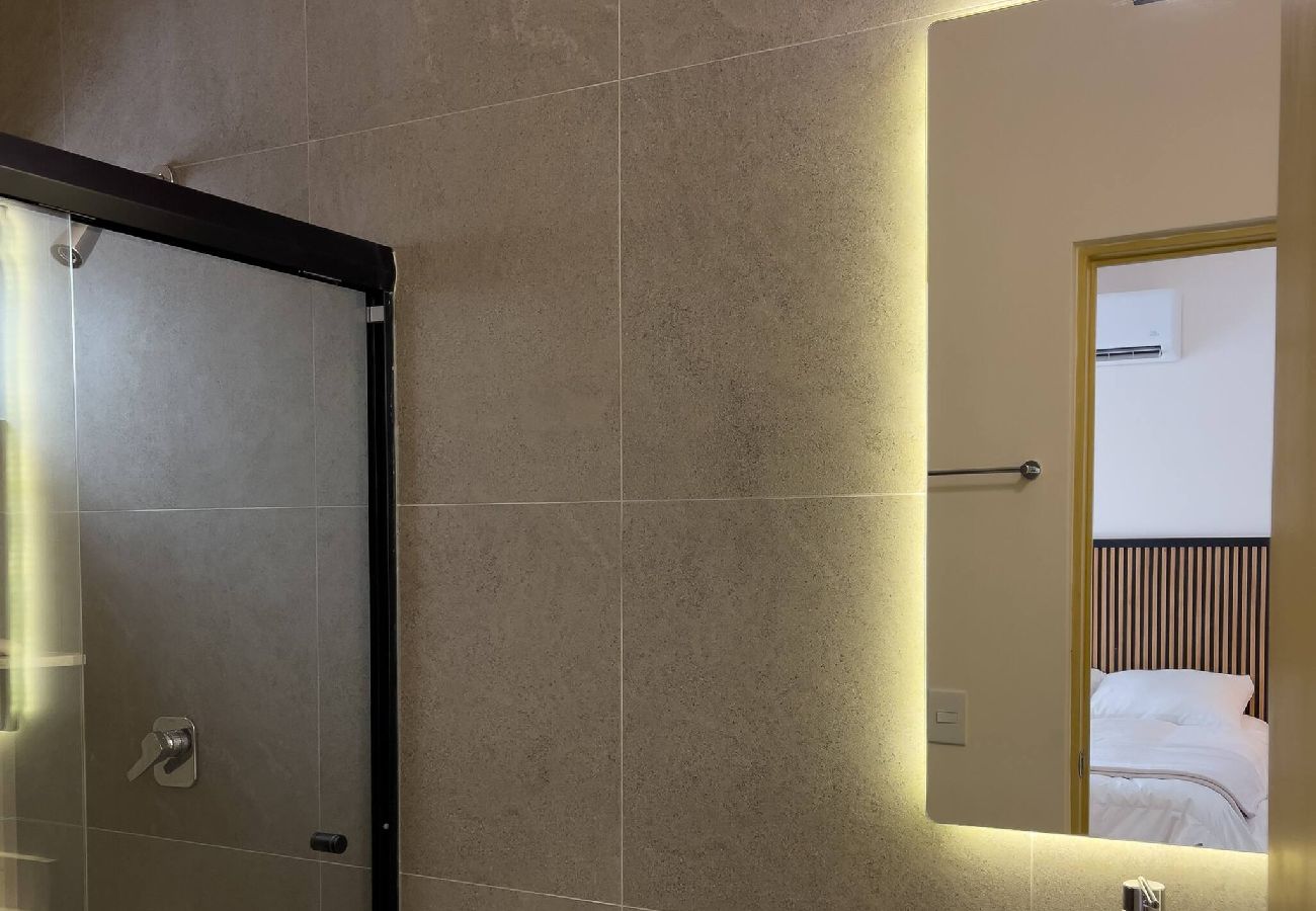 Apartment in Mazatlán - 300 m to Malecon, pool and firepit