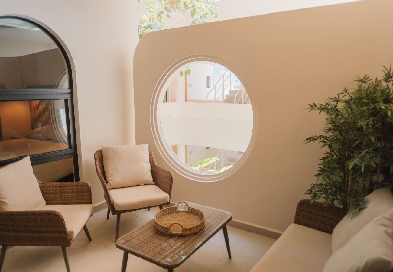 Apartment in Mazatlán - ÜN | 300 m to Malecon, pool and firepit