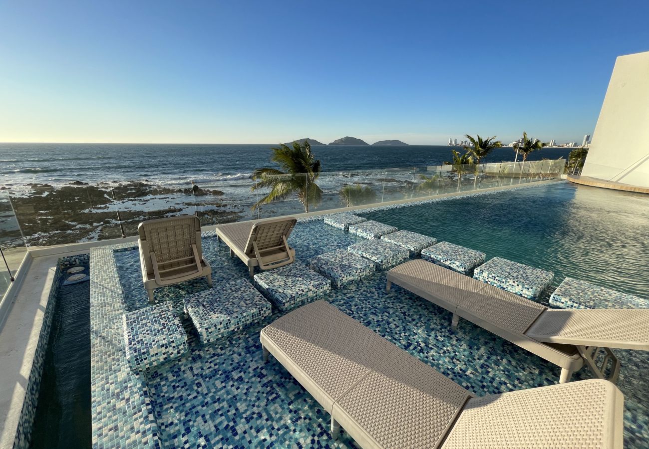 Apartment in Mazatlán - Malecon Ocean View · 2BR Stylish Condo