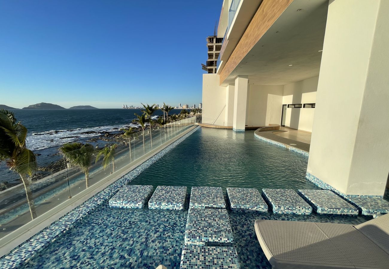 Apartment in Mazatlán - Malecon Ocean View · 2BR Stylish Condo