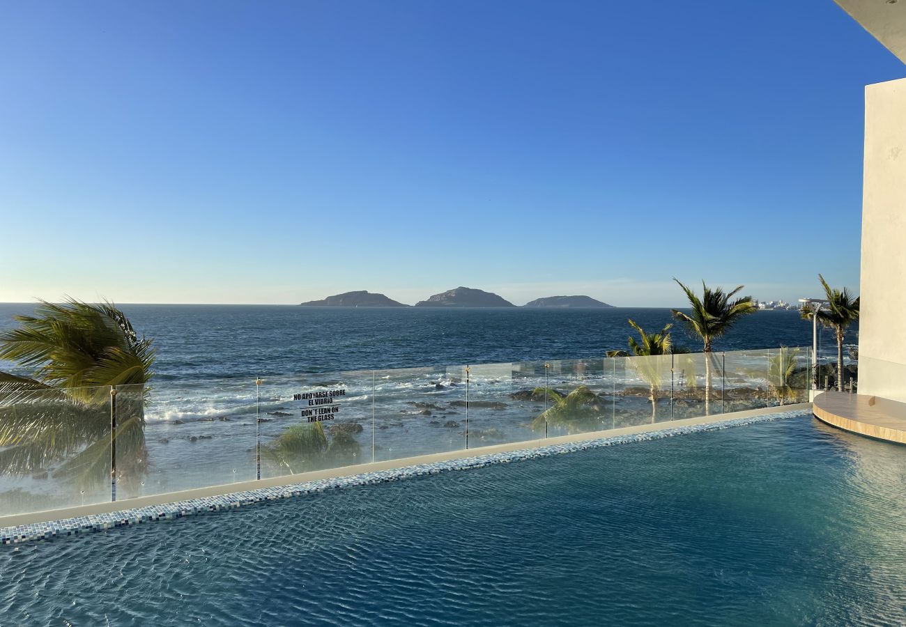Apartment in Mazatlán - Malecon Ocean View · 2BR Stylish Condo