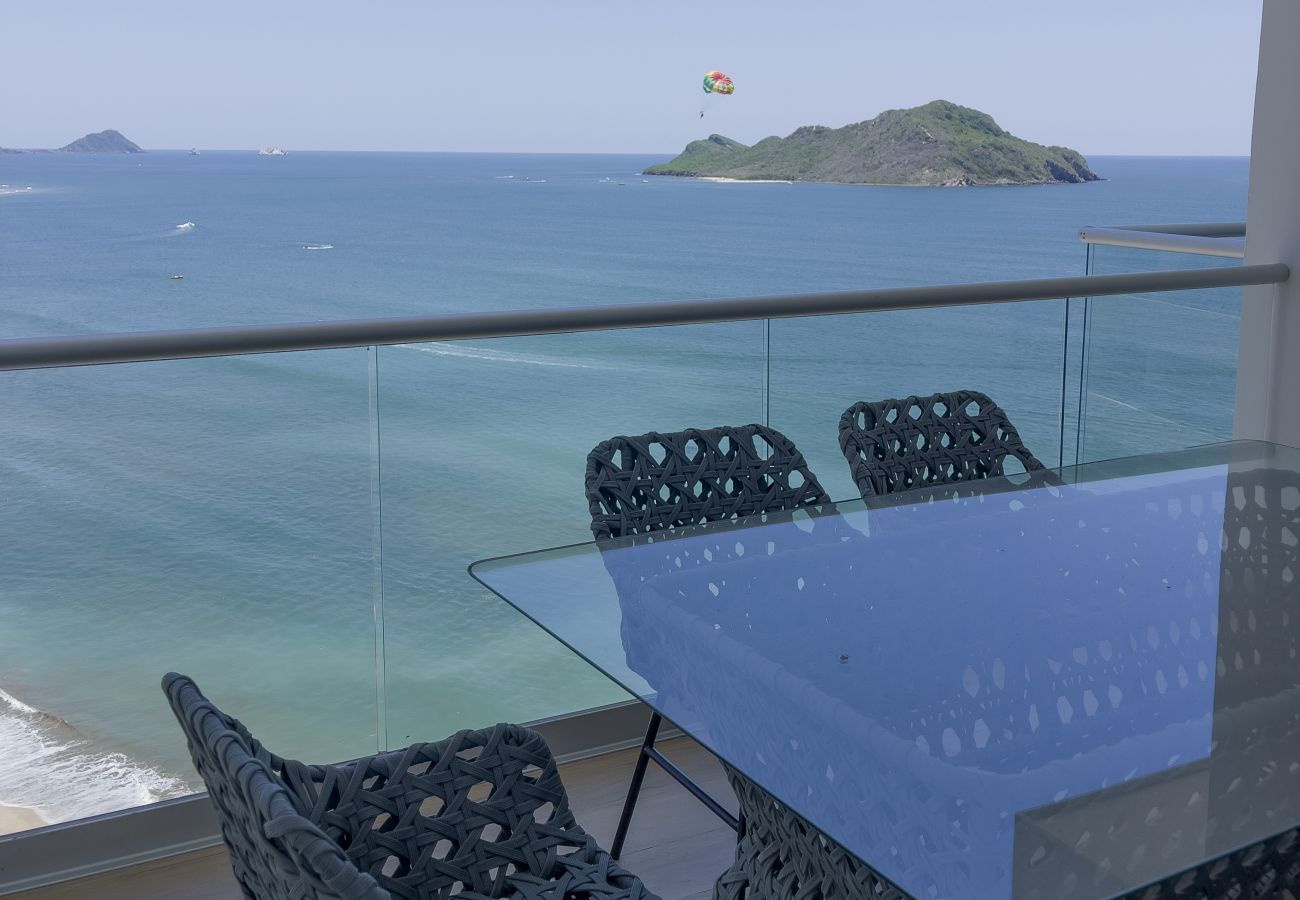 Apartment in Mazatlán - 2BR Oceanfront Condo in Golden Zone