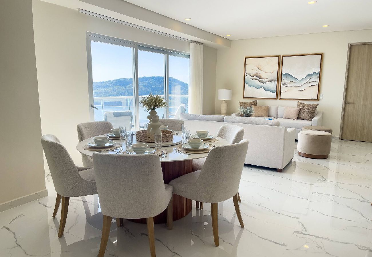 Apartment in Mazatlán - Oceanfront Luxury · 3BR Beach Apartment