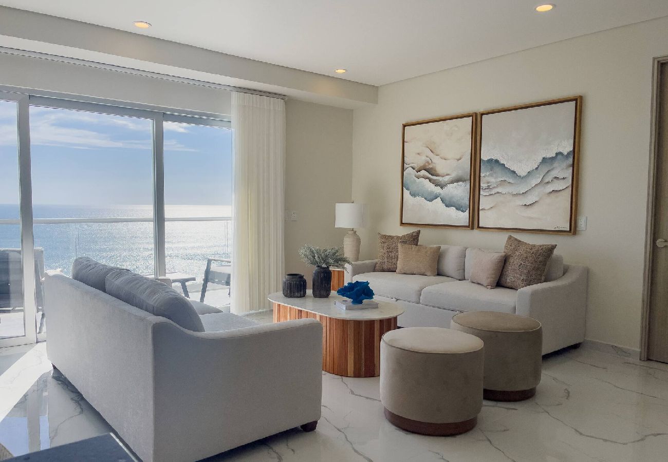 Apartment in Mazatlán - Oceanfront Luxury · 3BR Beach Apartment