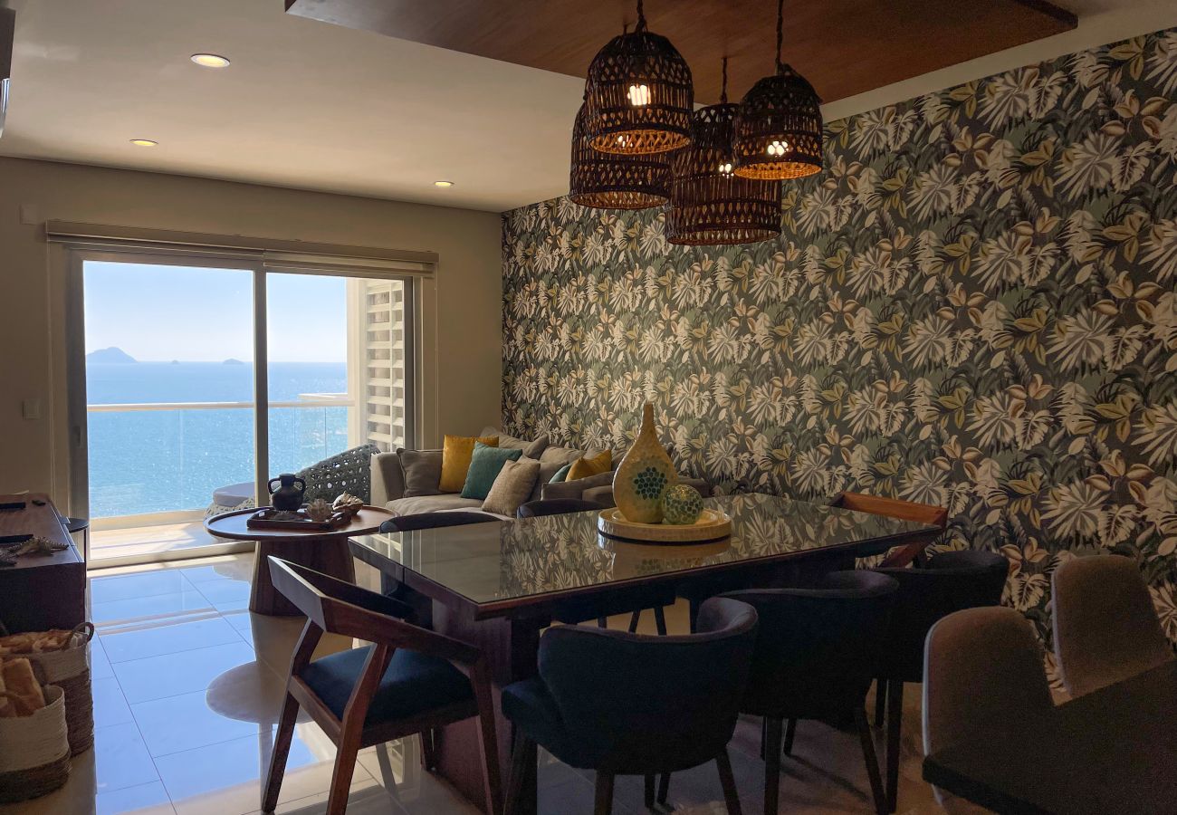 Apartment in Mazatlán - 2BR Oceanfront Stylish Condo