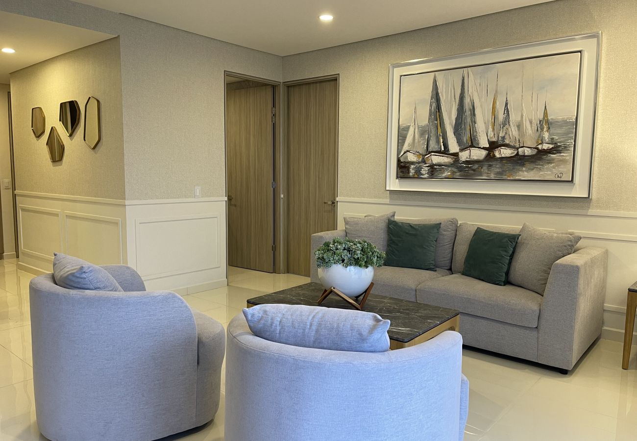 Apartment in Mazatlán - 3 BR Oceanfront Apartment